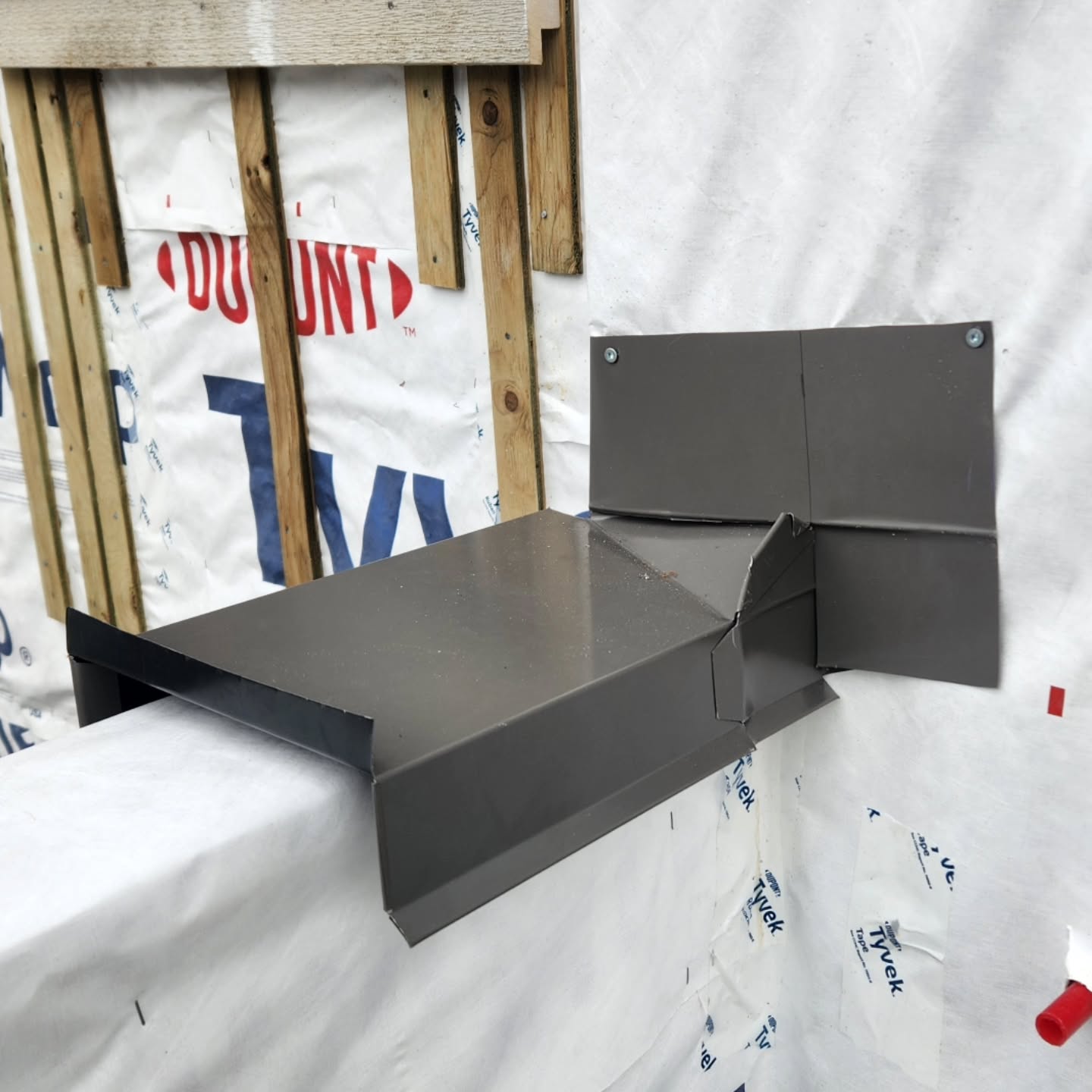 Custom chimney flashing fabrication in Hope BC